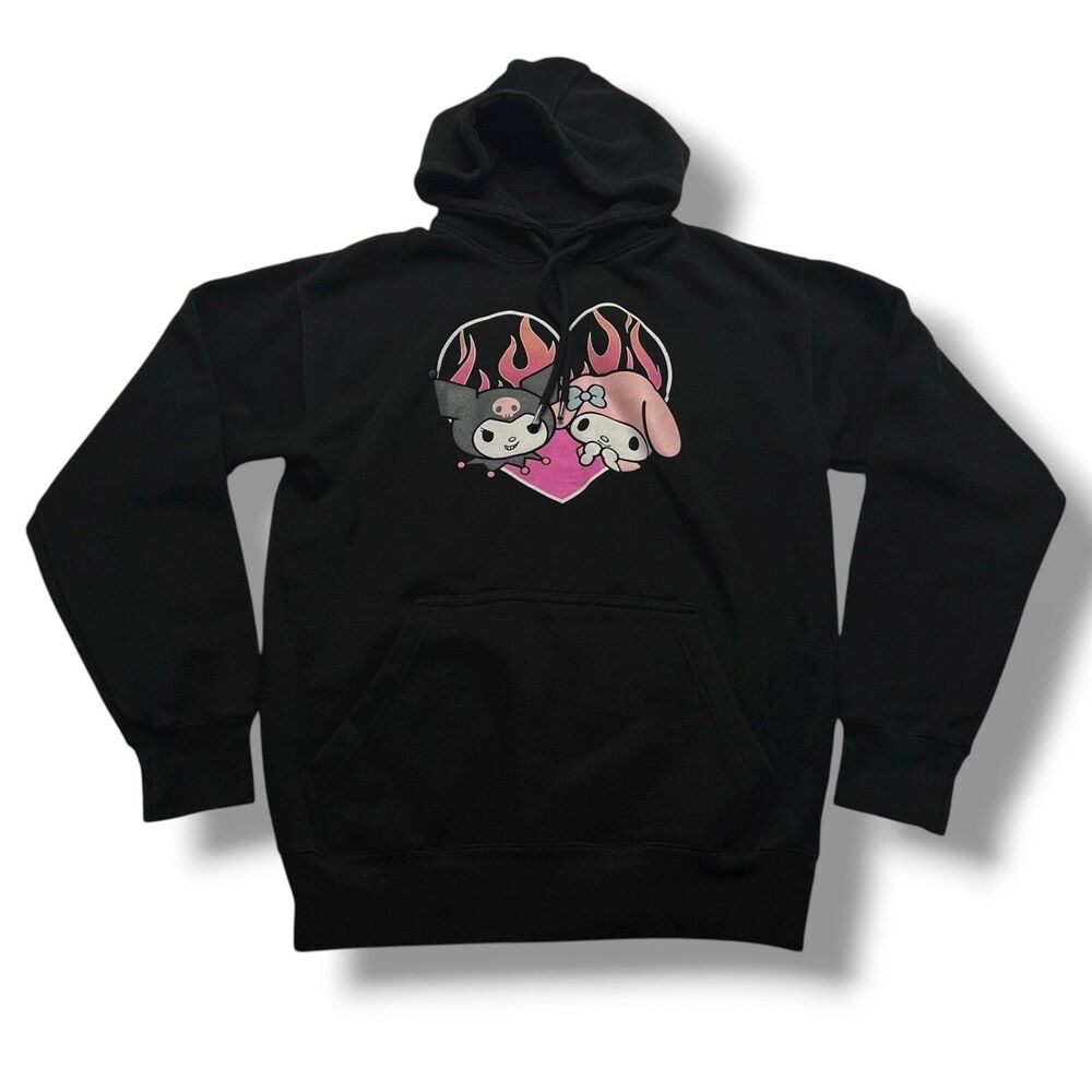 Kuromi Hoodie‎ Womens Small Black Hoodie